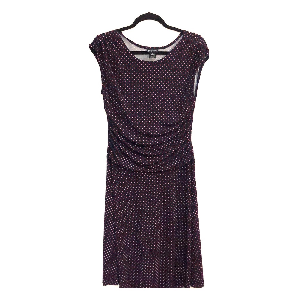 Polka dot midi dress